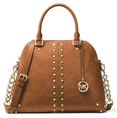 michael kors studded purses|Michael Kors astor studded handbag.